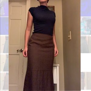 Larry Levine midi skirt